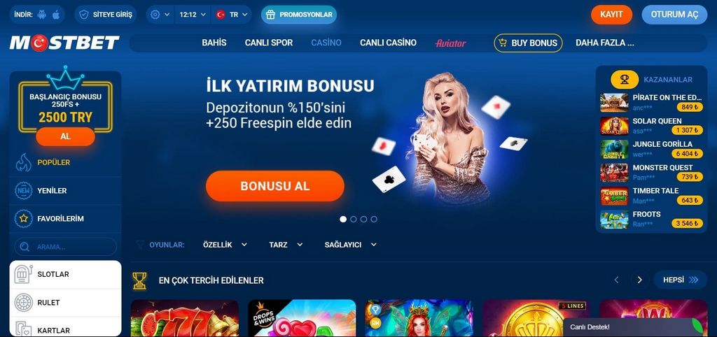 Live Online Casino in Mostbet: Genuine Environment on the Screen